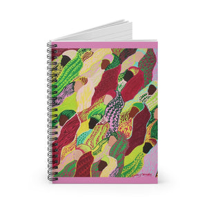 Hijab in the Wind Two: Spiral Notebook - Ruled Line