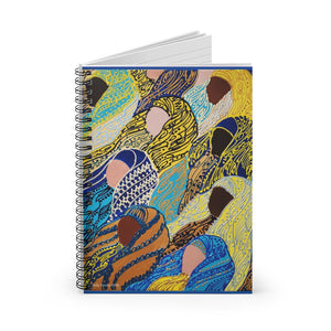 Hijab in the Wind: Spiral Notebook - Ruled Line