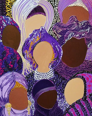 Women in Lavender