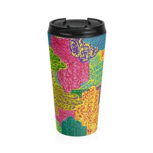 Talk to the Hand Stainless Steel Travel Mug