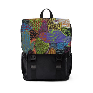 Henna Hands: Unisex Casual Shoulder Backpack
